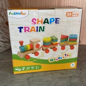 Brand new shape train toy
